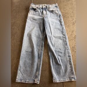 Women's Banana Republic 90s Relaxed Jeans Size 25 Petite Denim Loose Skater